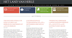 Desktop Screenshot of landvanherle.nl